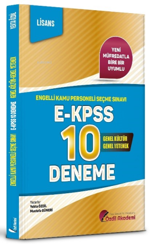EKPSS Lisans 10 Deneme