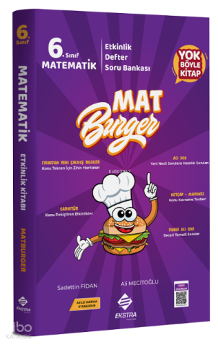 Ekstra Yayınları Matburger Matematik Etkinlik Kitabı