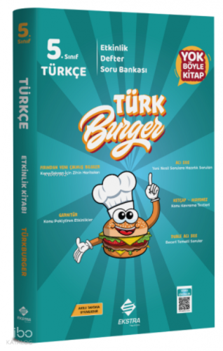Ekstra Yayınları Türkburger Türkçe Etkinlik Kitabı