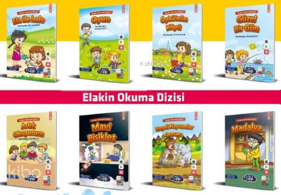 Ela İle Lale 1.Sınıf 8'Li Okuma Serisi