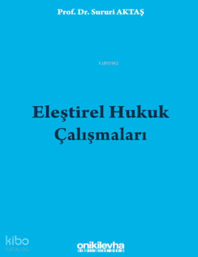 Eleştirel Hukuk Çalışmaları