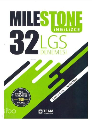 Elt Publishing Yayınları 8. Sınıf LGS İngilizce MileStone 32 Deneme Team ELT Publishing