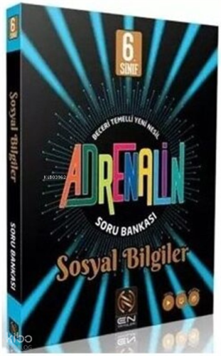 En Yayınları 6. Sınıf Sosyal Bilgiler Adrenalin Soru Bankası
