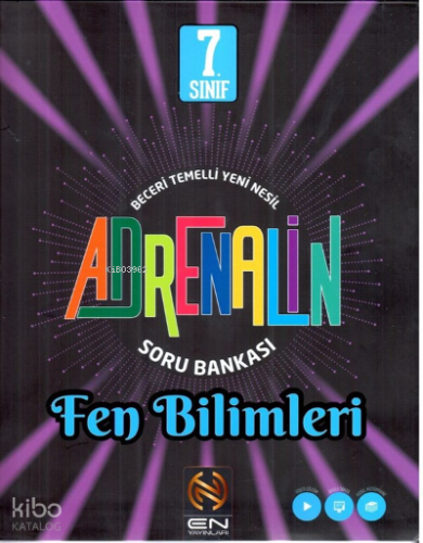 En Yayınları 7. Sınıf Fen Bilimleri Adrenalin Soru Bankası