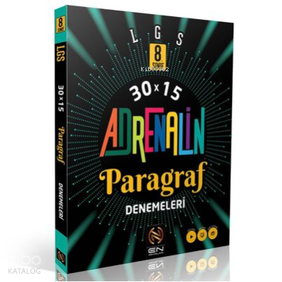 EN YAYINLARI LGS ADRENALİN 30x15 PARAGRAF DENEME