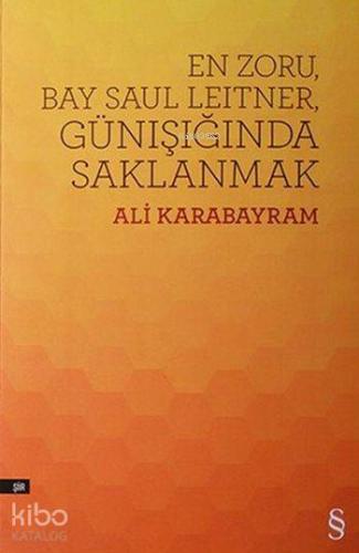 En Zoru Bay Saul Leitner, Günışığında Saklanmak - Kitapiks.com