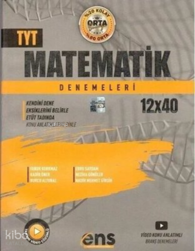 Ens Destek Tyt Deneme Matematik 12*40 - 2022