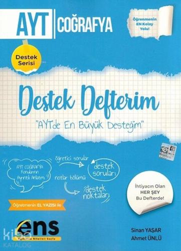 Ens Yayınları AYT Coğrafya Destek Defterim ENS