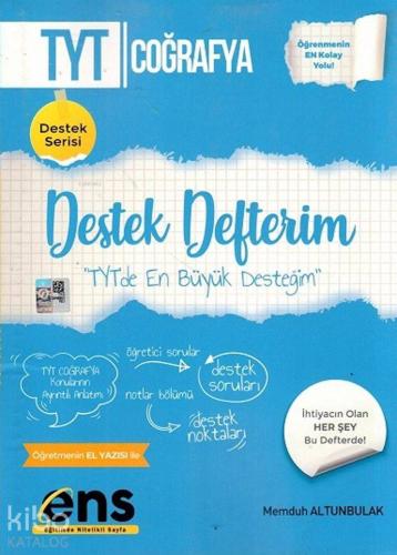 Ens Yayınları TYT Coğrafya Destek Defterim ENS