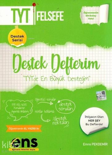 Ens Yayınları TYT Felsefe Destek Defterim ENS