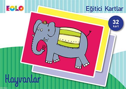 Eolo Eğitici Kartlar / Hayvanlar - Kitapiks.com