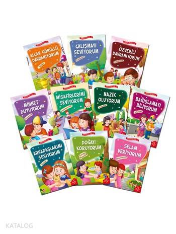 Erdemler Dizisi - 2 (Set-10 Kitap)