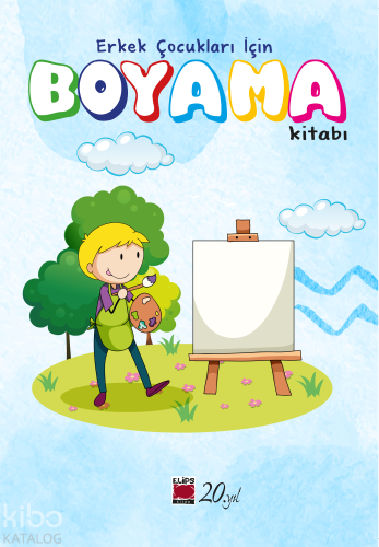 Erkek Çocukları için Boyama Kitabı - Kitapiks.com