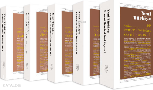 Ermeni Meselesi Özel Sayısı Sayı 60-61-62-63-64 (5 Cilt)