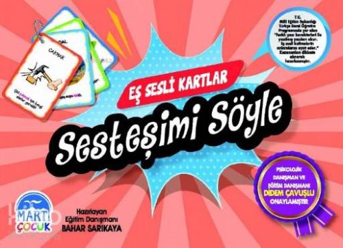 Eş Sesli Kartlar – Sesteşimi Söyle