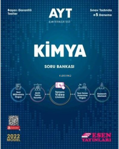 Esen Ayt Kimya Soru Bankası - Kitapiks.com