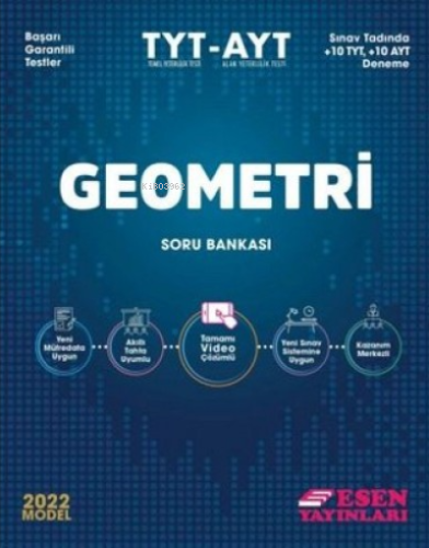 Esen Tyt-Ayt Geometri Soru Bankası - Kitapiks.com