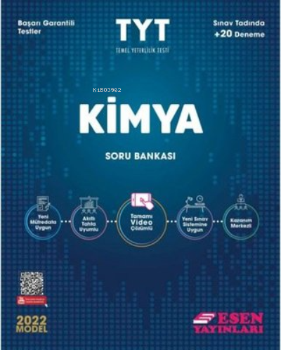 Esen Tyt Kimya Soru Bankası - Kitapiks.com