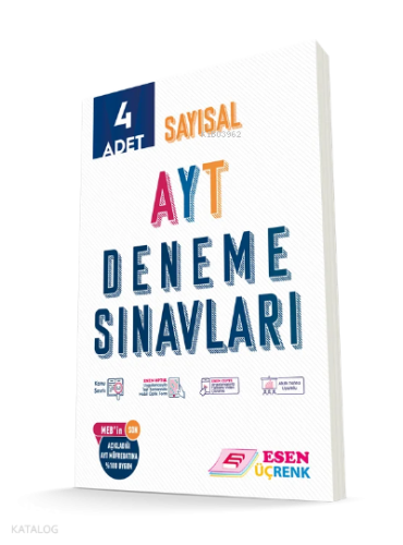 Esen Üçrenk AYT Sayısal 4'Lü Deneme Sınavları