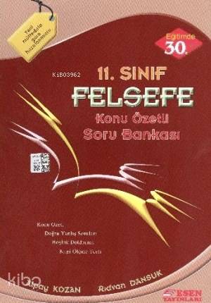Esen Yayınları 11. Sınıf Felsefe Konu Özetli Soru Bankası Esen