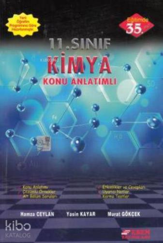 Esen Yayınları 11. Sınıf Kimya Konu Anlatımlı Esen 