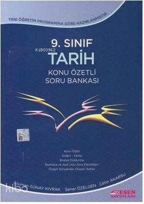 Esen Yayınları 9. Sınıf Tarih Konu Özetli Soru Bankası Esen 