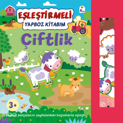 Eşleştirmeli Yap-Boz Kitabım: Çiftlik