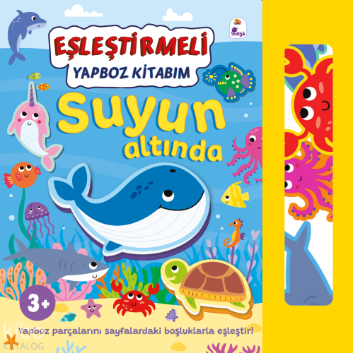 Eşleştirmeli Yap-Boz Kitabım: Suyun Altında