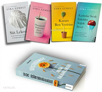 Esra Ezmeci Kitap Seti (4 Kitap - Defter Hediyeli)
