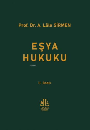Eşya Hukuku - Kitapiks.com