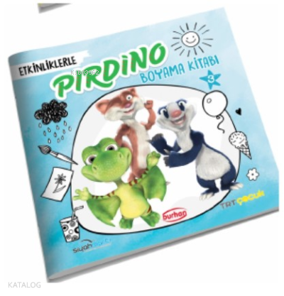 Etkinliklerle Pırdino Boyama Kitabı 3