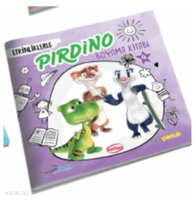 Etkinliklerle Pırdino Boyama Kitabı 4