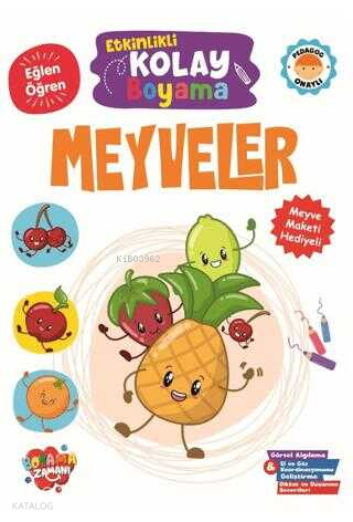 Etkinlikli Kolay Boyama - Meyveler