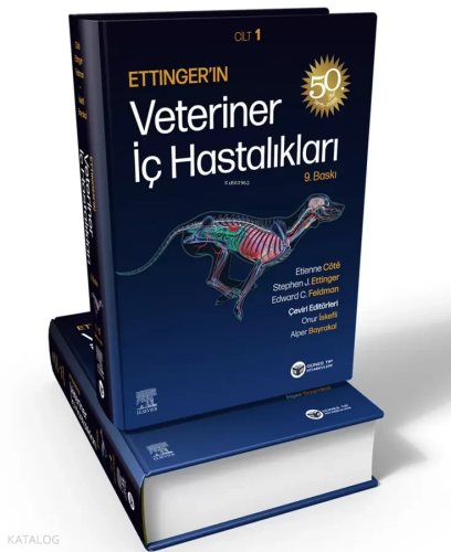 Ettinger'in Veteriner İç Hastalıkları Cilt 1-2 (50. Yıl Özel Baskısı)