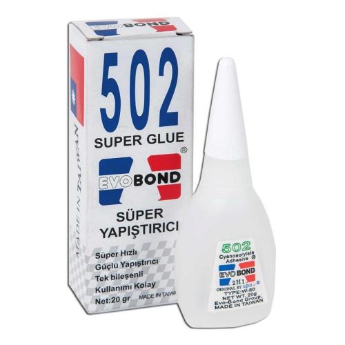 Evobond Yapiştirici 502 20Gr - Kitapiks.com