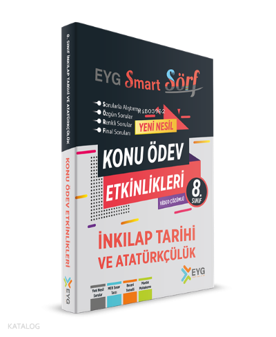 EYG Smart Sörf 8.Sınıf İnkılap Tarihi Ve Atatürkçülük Kurumsal Föy