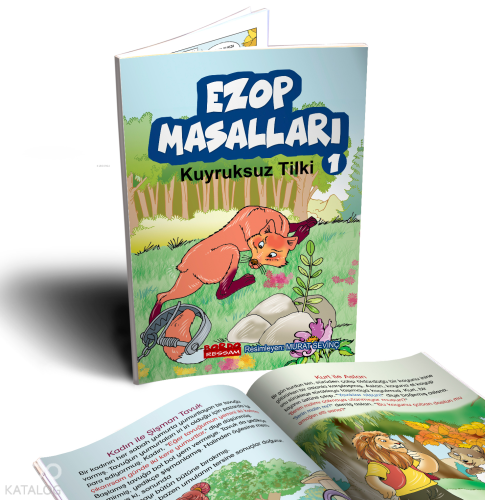 Ezop Masalları 1 / Kuyruksuz Tilki (Renkli Resimli 7+Yaş)