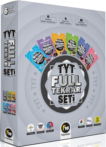 F10 Yayınları TYT Full Tekrar Seti - Kitapiks.com