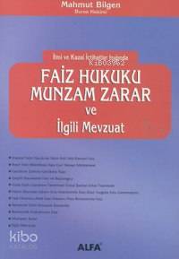 Faiz Hukuku Munzam Zarar ve İlgili Mevzuat - Kitapiks.com