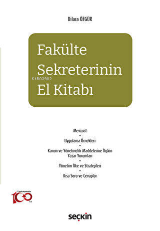 Fakülte Sekreterinin El Kitabı - Kitapiks.com