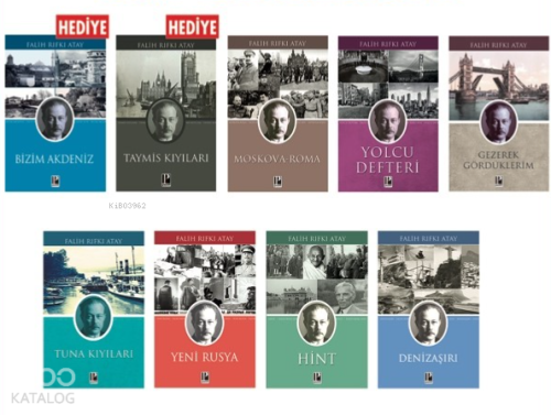 Falih Rıfkı Atay Gezi Yazıları Seti