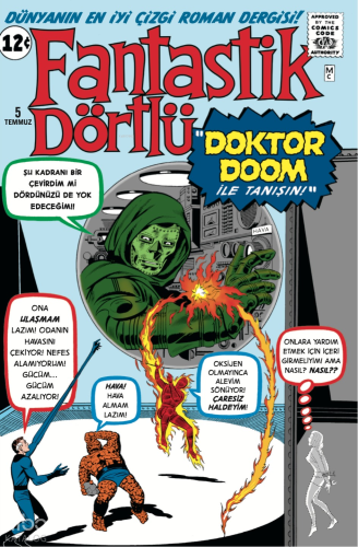 Fantastik Dörtlü Doktor Doom ile Tanışın