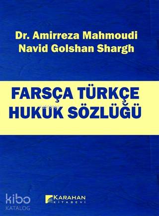 Farsça Türkçe Hukuk Sözlüğü