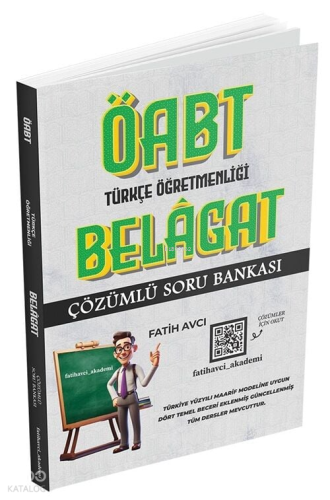 Fatih Avcı ÖABT Türkçe Öğretmenliği Belagat Soru Bankası Çözümlü