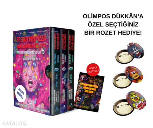Fazbear'In Korkunç Tipleri 3 Kitap Set (7-8-9 )