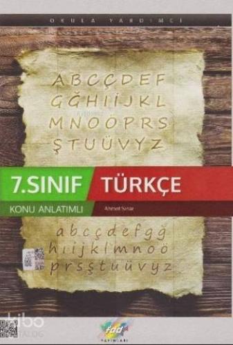 FDD Yayınları 7. Sınıf Türkçe Konu Anlatımlı FDD 