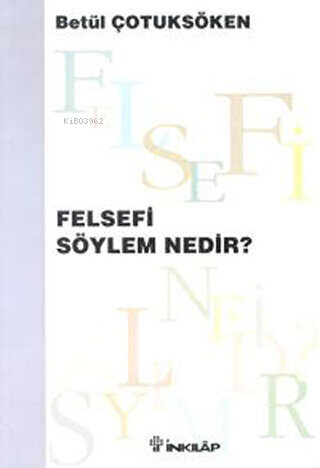 Felsefi Söylem Nedir? - Kitapiks.com