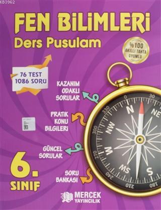 Fen Bilimleri Ders Pusulam 6. Sınıf 76 Test 1086 Soru