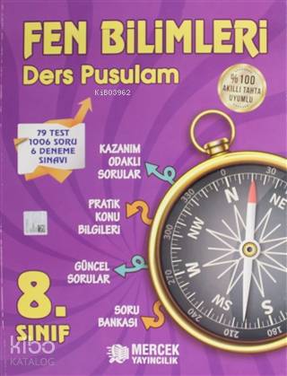 Fen Bilimleri Ders Pusulam 8. Sınıf 79 Test 1006 Soru 6 Deneme Sınavı