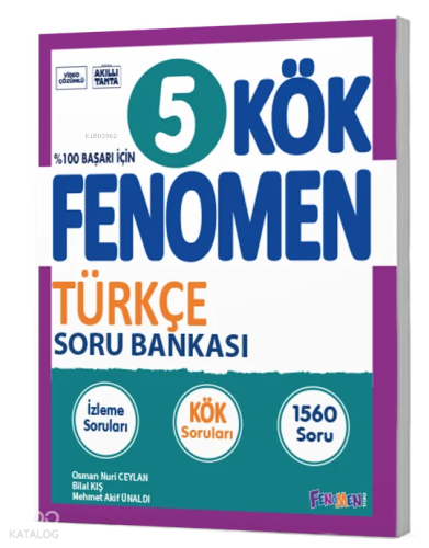Fenomen 5 KÖK Türkçe Soru Bankası